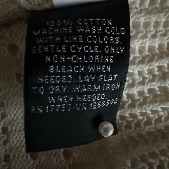 Mossimo Women's S Tan Zip Up Knit Cropped Long Sleeves Crew Neck Sweater Top - Picture 16 of 16